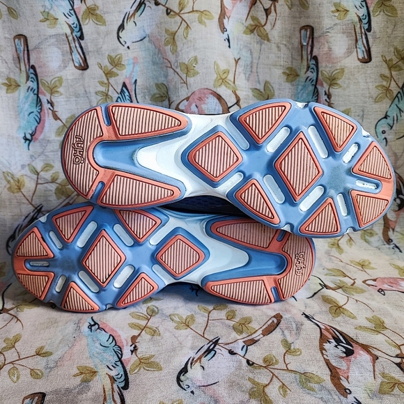 RYKA Devotion Plus 2 Size 8 Women's Athletic Walking Shoes Pre-Loved Blue Peach - Picture 8 of 14